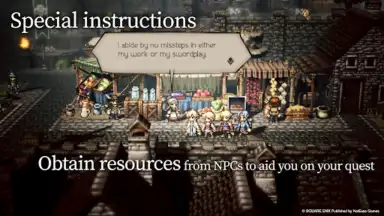 Capture d'écran de OCTOPATH 2