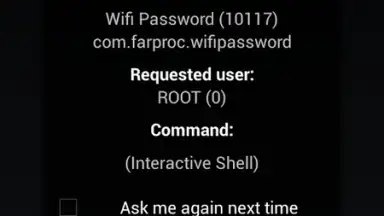 Capture d'écran de Wifi Password(ROOT) 1