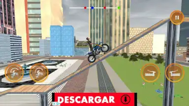 Capture d'écran de London City Motorbike Stunt Riding Simulator 12