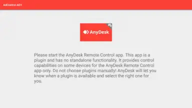 Capture d'écran de AnyDesk plugin ad1 1