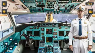 Capture d'écran de Airplane Simulator Flight Game 6