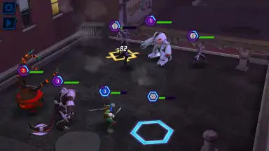 Capture d'écran de Ninja Turtles: Legends 4