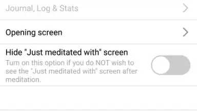 Capture d'écran de Insight Timer 6