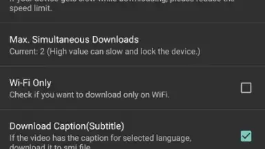 Capture d'écran de TubeMate YouTube Downloader 20