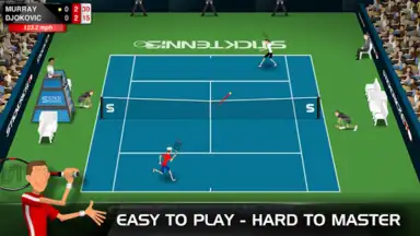 Capture d'écran de Stick Tennis 4