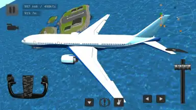 Capture d'écran de Flight Simulator 8