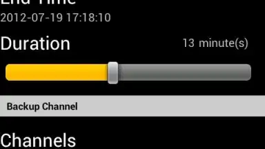 Capture d'écran de iWatch DVR II 2