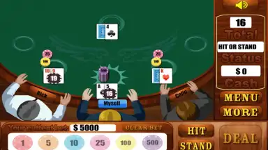 Capture d'écran de World Blackjack 3