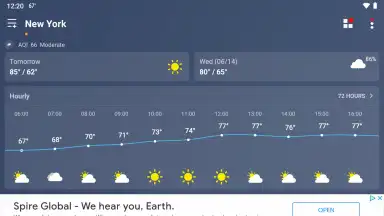Capture d'écran de Weather - Accurate Weather App 2