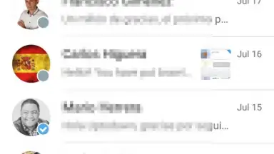 Capture d'écran de Aquila Messenger for Twitter 2