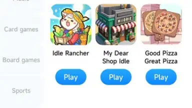 Capture d'écran de Xiaomi Game Center 5