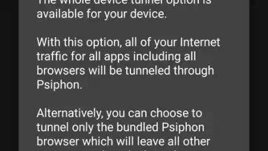 Capture d'écran de Psiphon Pro 12