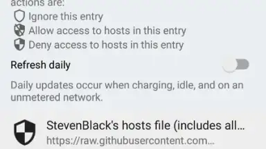 Capture d'écran de VPN AD Blocker 2