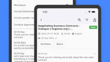 Capture d'écran de SoundType AI: Speech To Text 15