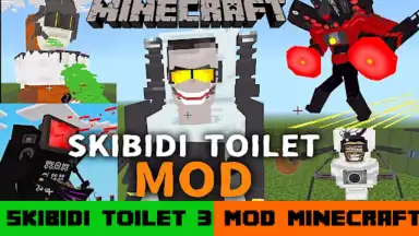 Capture d'écran de SKIBIDI TOILET 3 for Minecraft 3
