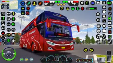 Capture d'écran de City Bus Driving Game Bus Game 2