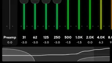 Capture d'écran de Poweramp Equalizer 9