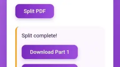 Capture d'écran de PDF Converter 1