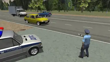 Capture d'écran de Traffic Cop Simulator 3D 6