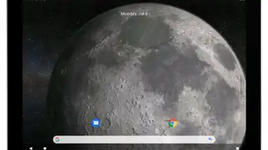 Capture d'écran de Moon 3D Live Wallpaper 7