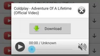 Capture d'écran de YouTube MP3 2