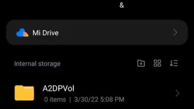 Capture d'écran de Xiaomi File Manager 2