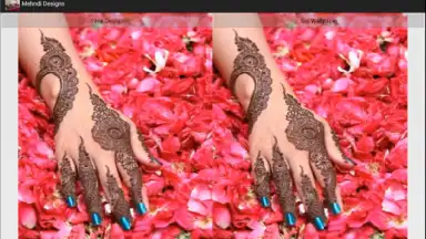 Capture d'écran de Mehndi Designs 1