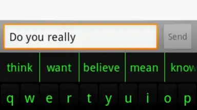 Capture d'écran de Spanish for Magic Keyboard 1
