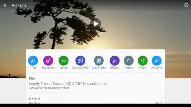 Capture d'écran de VidTrim - Video Editor 4