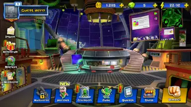 Capture d'écran de Team Z - League Of Heroes 5