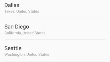 Capture d'écran de Local Weather Forecast 1