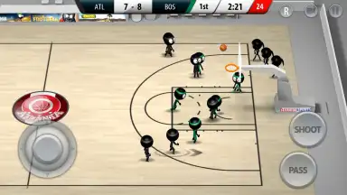 Capture d'écran de Stickman Basketball 2017 2