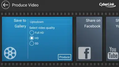 Capture d'écran de PowerDirector 2
