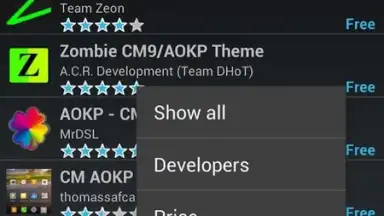 Capture d'écran de Theme Chooser Themes 3