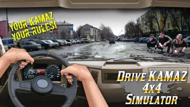 Capture d'écran de Drive KAMAZ 4x4 Simulator 3