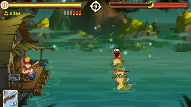 Capture d'écran de Swamp Attack 2 8