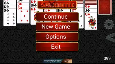 Capture d'écran de Spiderette Solitaire HD 3