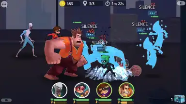 Capture d'écran de Disney Heroes: Battle Mode 6