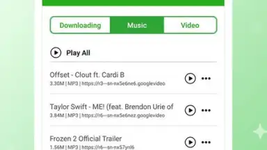 Capture d'écran de AnyVid - HD Video Downloader 1