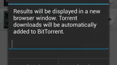 Capture d'écran de BitTorrent 4