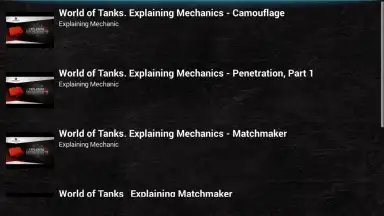 Capture d'écran de World Of Tanks TV 5