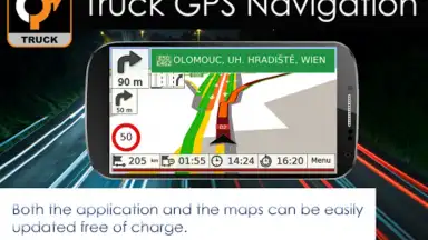 Capture d'écran de Aponia Truck Navigation 1