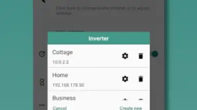 Capture d'écran de Photovoltaic Monitor 8