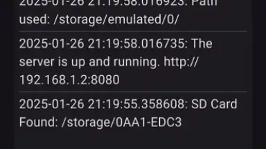 Capture d'écran de Wifi Server 2