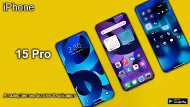 Capture d'écran de iOS Launcher: iPhone 15 Pro 5