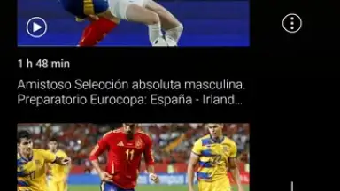 Capture d'écran de RTVE Play 12
