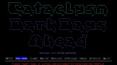 Capture d'écran de Cataclysm: Dark Days Ahead 1