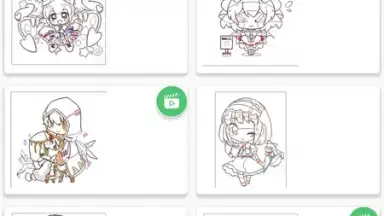 Capture d'écran de Anime - Paint by Numbers 7