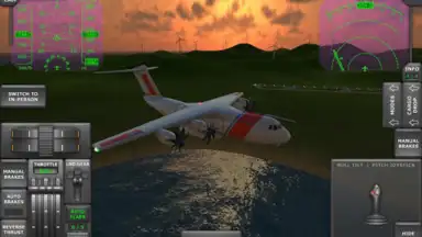 Capture d'écran de Turboprop Flight Simulator 22