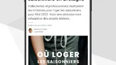 Capture d'écran de Le Télégramme 14